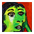 Green Face